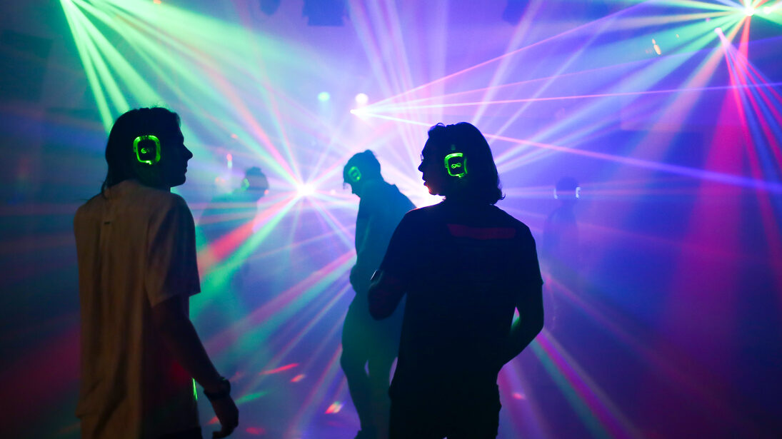 Silent Disco Glow Party