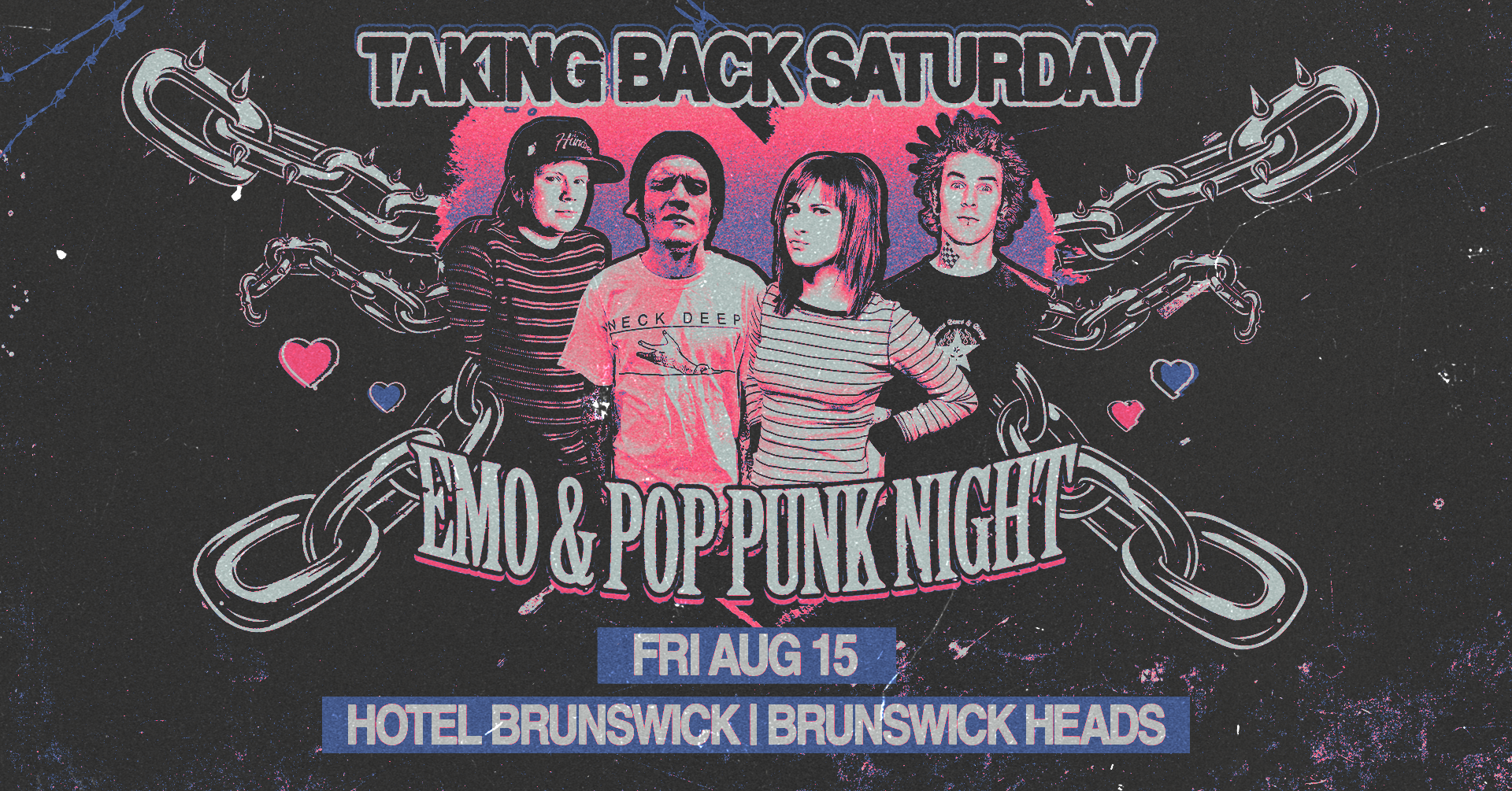 TAKING BACK SATURDAY: Emo & Pop Punk Night