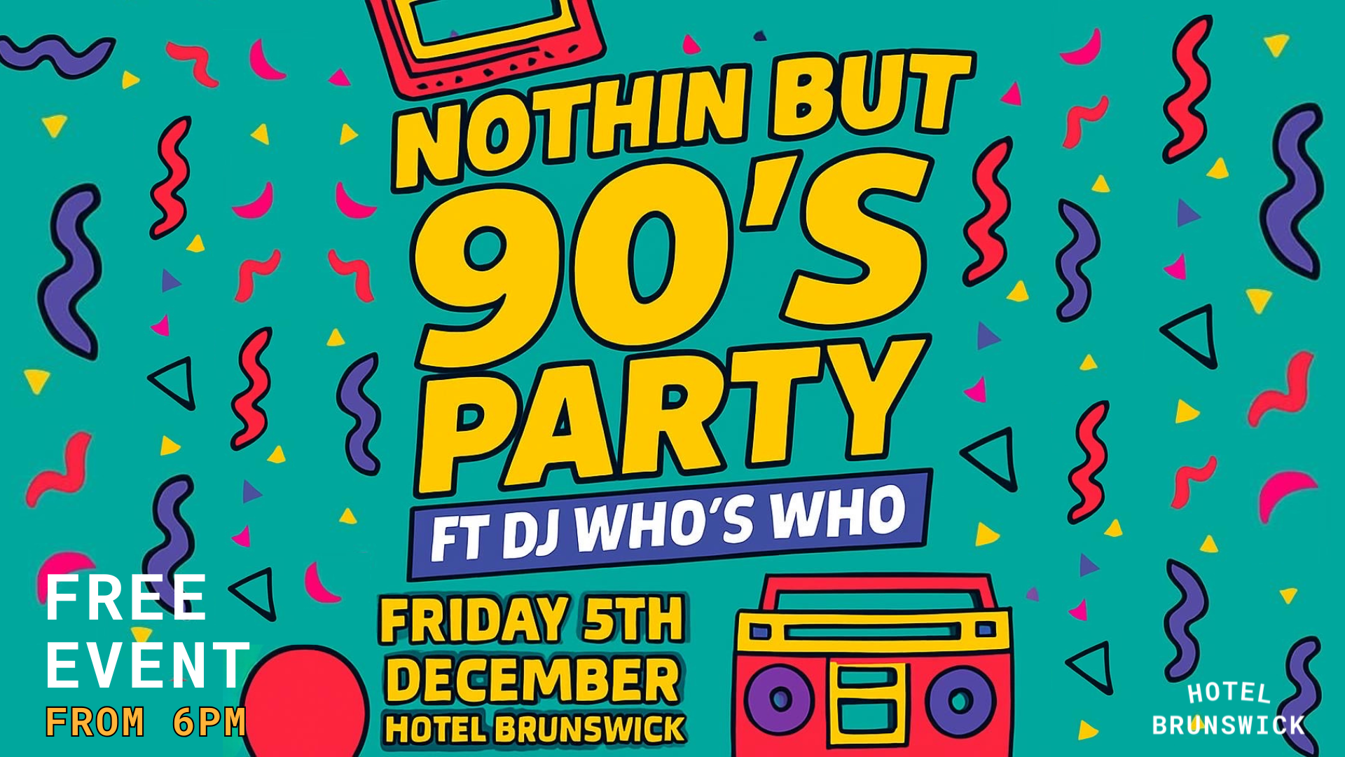 NOTHIN BUT 90’S PARTY