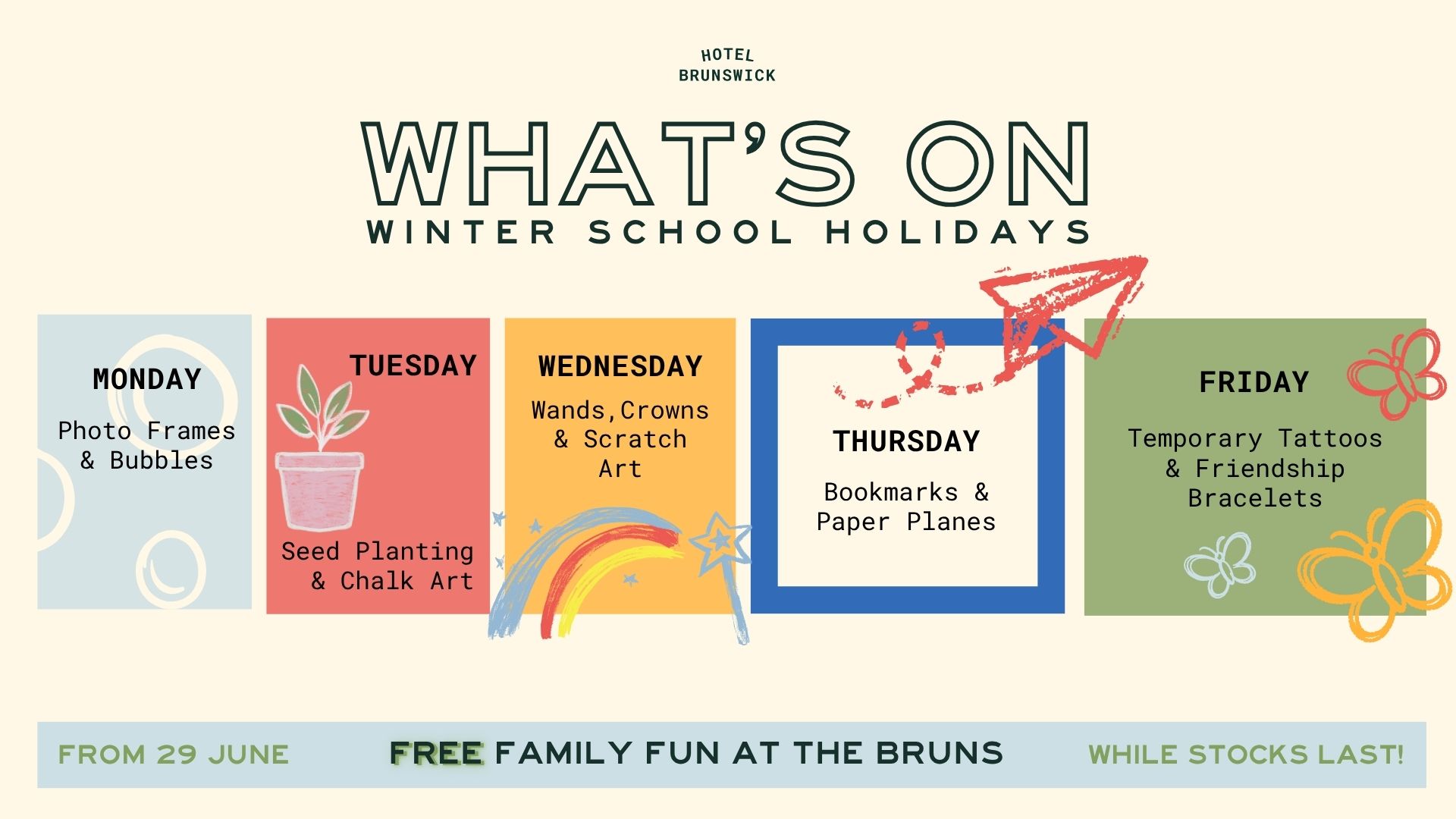 WINTER SCHOOL HOLIDAYS