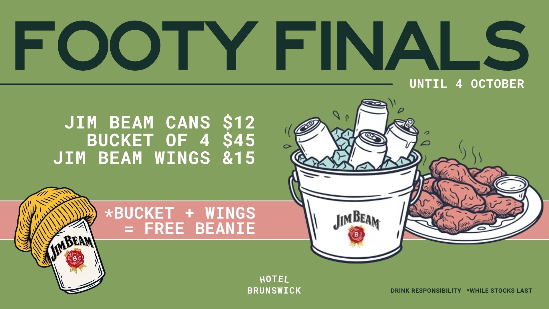 JIM BEAM FOOTY SPECIAL